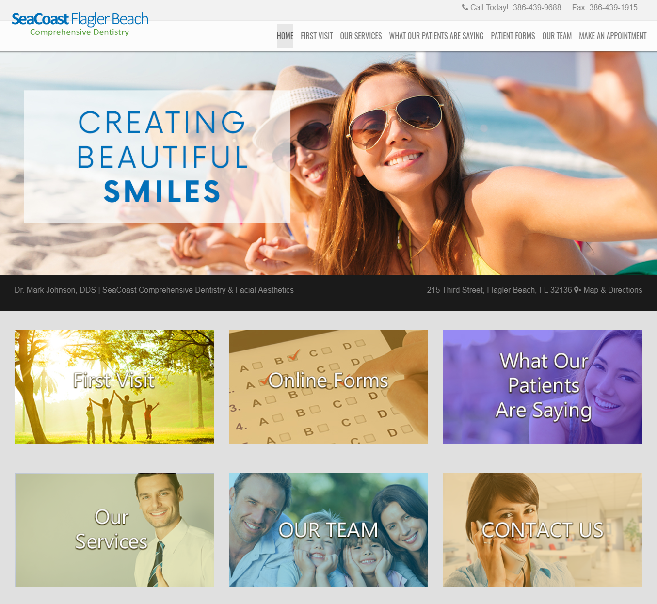 Floirda Dental Web Design